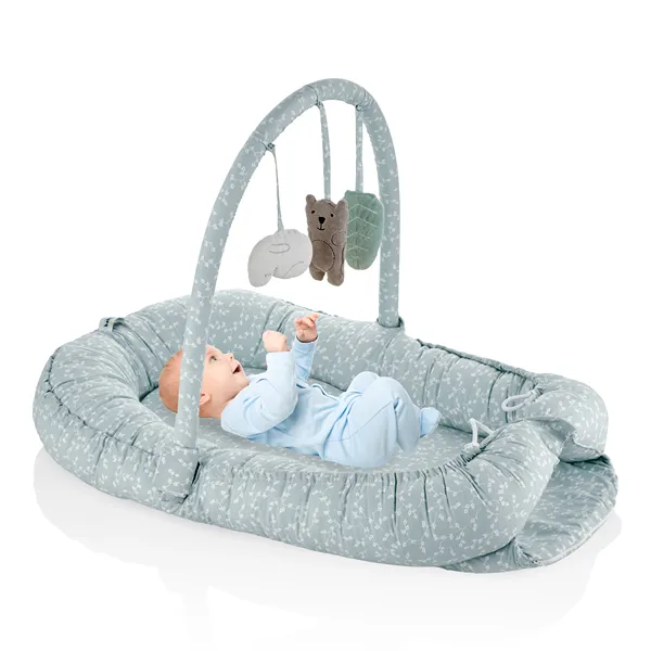 BabyJem Baby Nest With Toys - Green product thumbnail 9