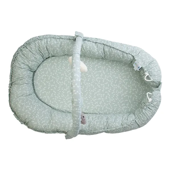 BabyJem Baby Nest With Toys - Green product thumbnail 13