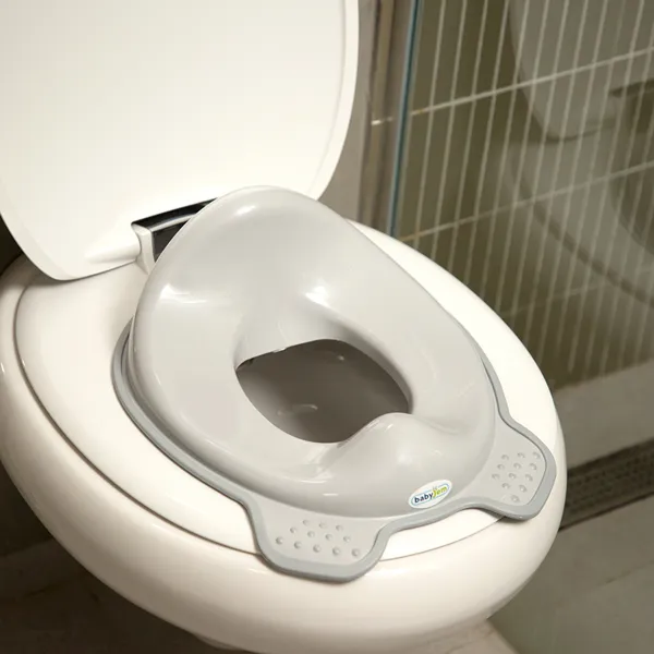 BabyJem Plastic Toilet Traine - Grey product thumbnail 2