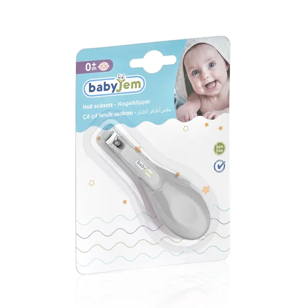Babyjem Baby Nail Clipper - Grey product thumbnail 5