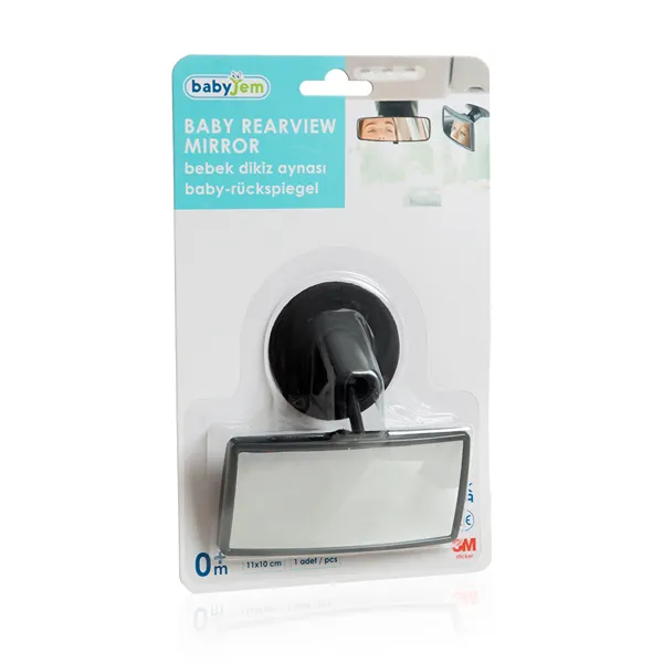 Babyjem Car Mirror - Black (L) product thumbnail 8