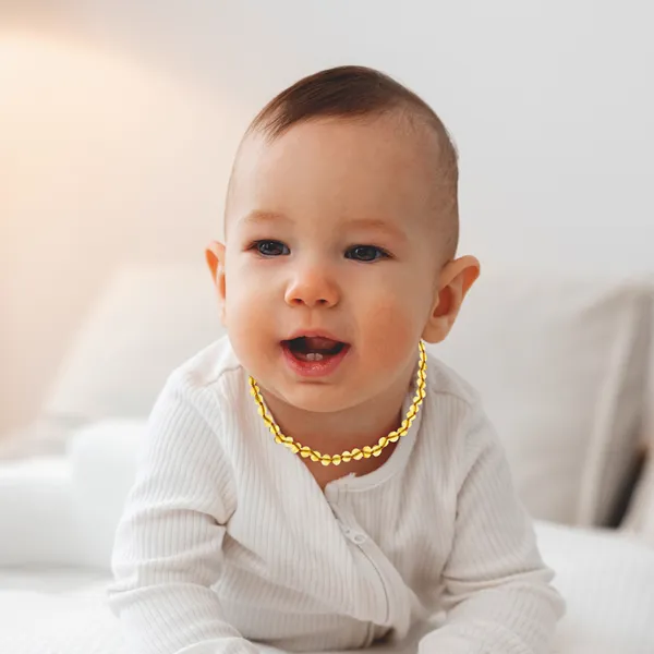 Babyjem Amber Necklace - Honey product thumbnail 2