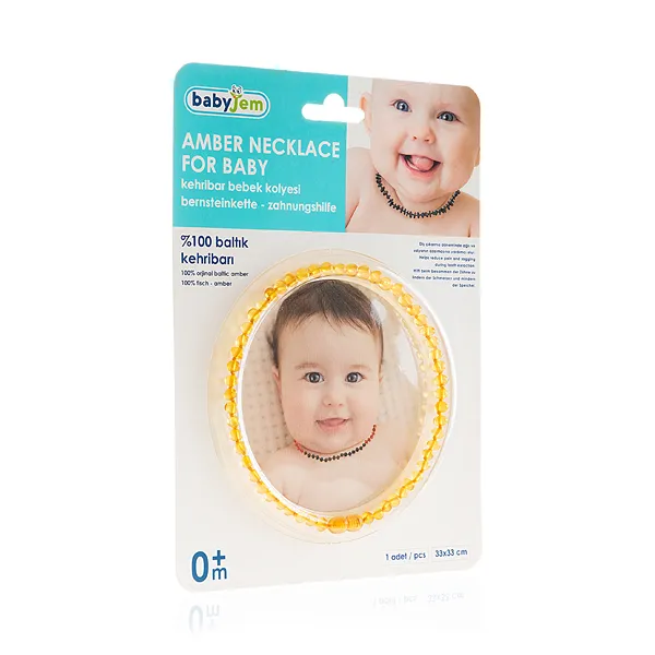 Babyjem Amber Necklace - Honey product thumbnail 6