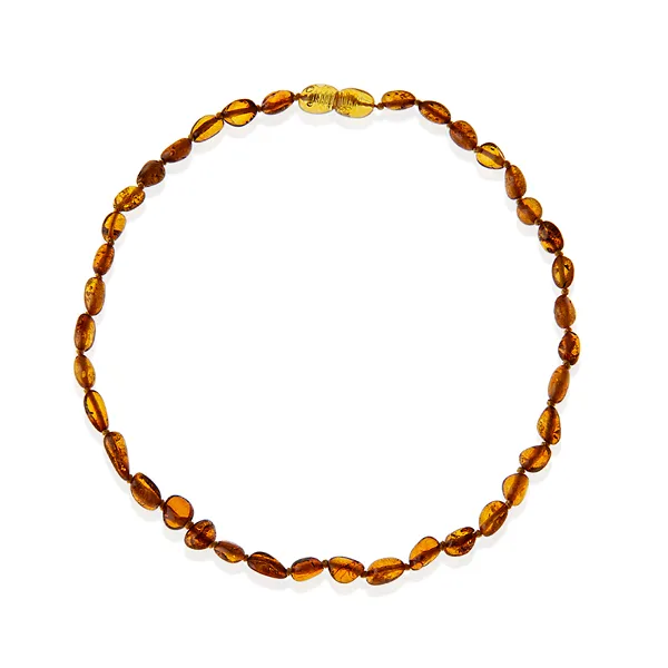 Babyjem Amber Necklace - Dark Honey product thumbnail 4