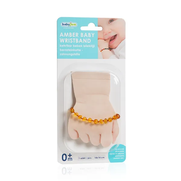Babyjem Amber Wristband - Honey product thumbnail 2