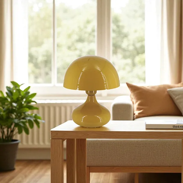 Weva Mushroom Table Lamp – 25 cm – Yellow product thumbnail 5