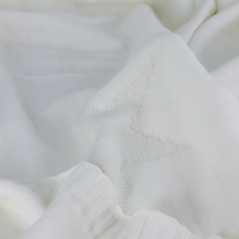 Nova Home "Star" Knitted Baby Blanket - 100% Cotton - Ivory product thumbnail 7