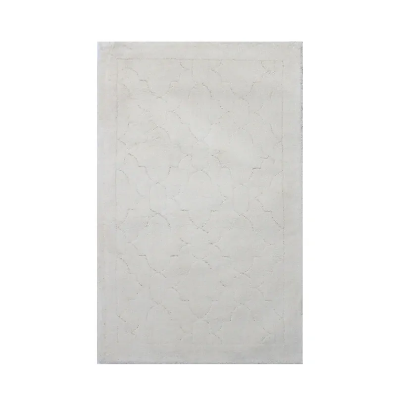 Nova Home Albana Cotton Bath Rug Set - 2Pcs - Ecru product thumbnail 3