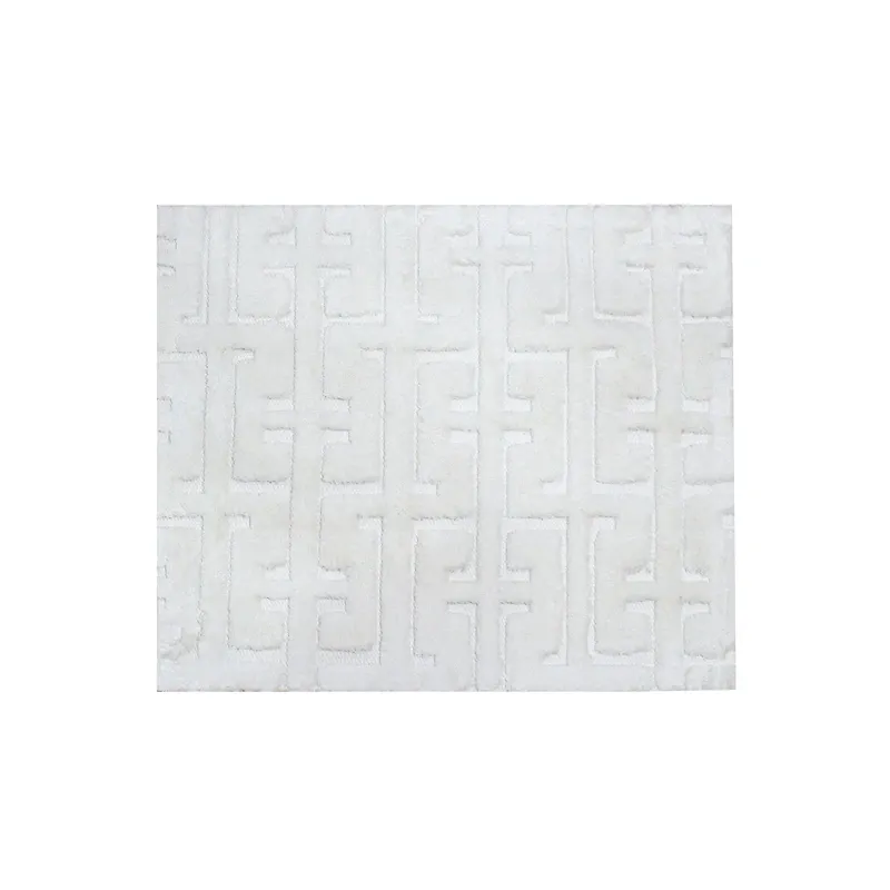 Nova Home Framework Cotton Bath Rug Set - 2Pcs - Ecru product thumbnail 4