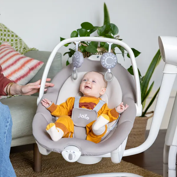 Joie Serina 2in1 Baby Swing and Rocker - Walnut product thumbnail 6