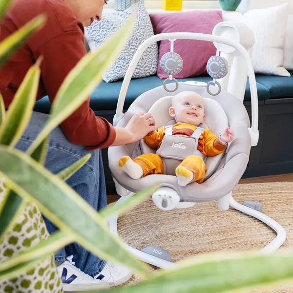 Joie Serina 2in1 Baby Swing and Rocker - Walnut product thumbnail 8