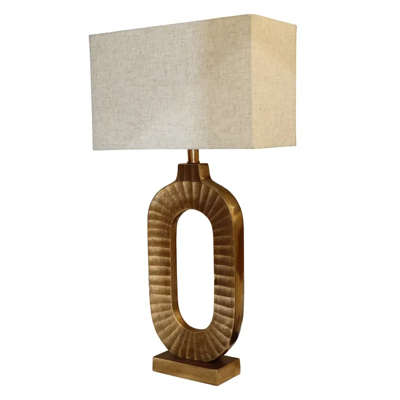 Weva "Ovalo" Table Lamp – 47 cm – Antique Brass product thumbnail 2