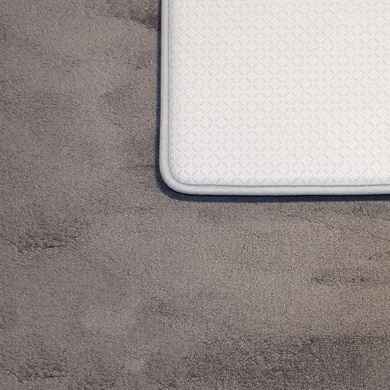Nova Home Cushira Memory Foam Non-Slip Bath Mat - 50x80 Cm -Dark Grey product thumbnail 4