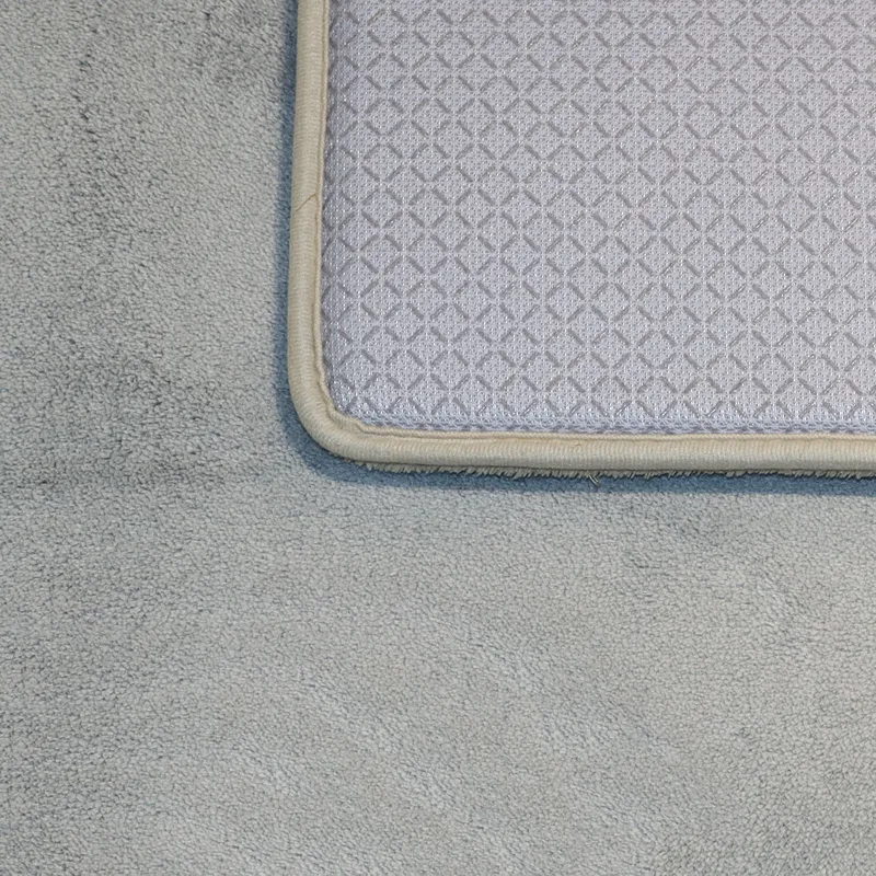 Nova Home Cushira Memory Foam Non-Slip Bath Mat - 50x80 Cm -Grey product thumbnail 4