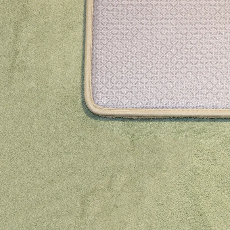 Nova Home Cushira Memory Foam Non-Slip Bath Mat - 50x80 Cm -Green product thumbnail 4