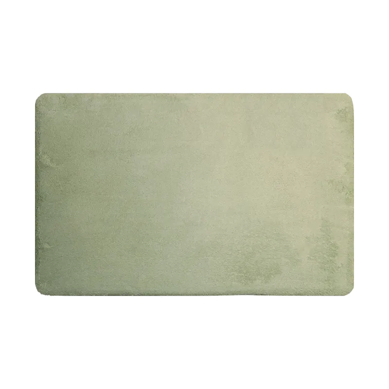 Nova Home Cushira Memory Foam Non-Slip Bath Mat - 50x80 Cm -Green product thumbnail 4