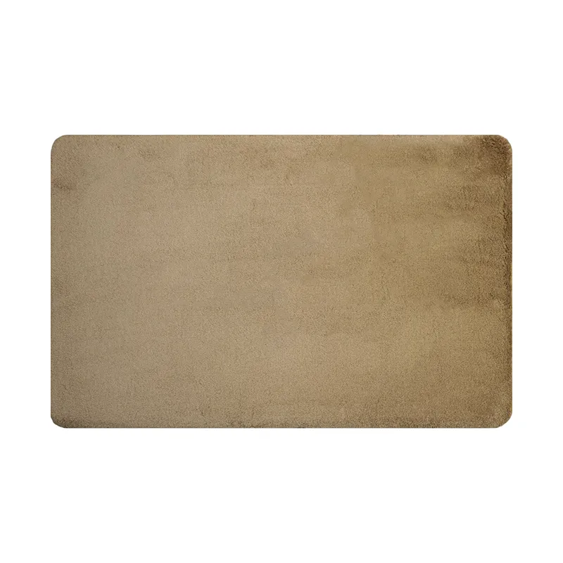 Nova Home Cushira Memory Foam Non-Slip Bath Mat - 50x80 Cm -Beige product thumbnail 4