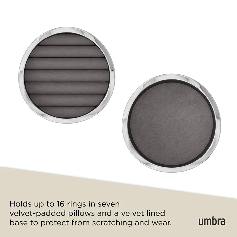 Umbra Wavy 2-Tier Jewelry Box - Chrome product thumbnail 3