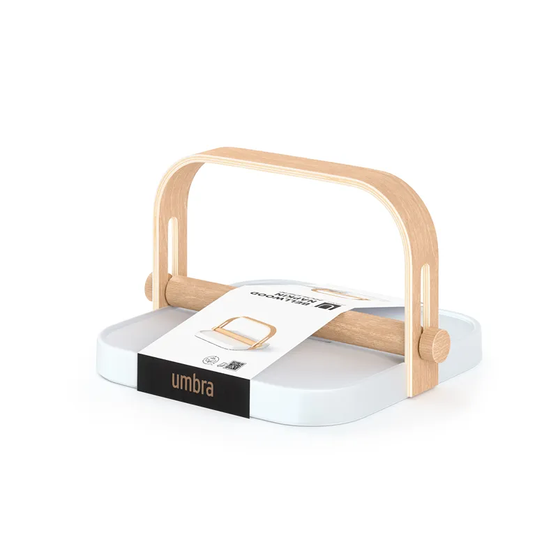 Umbra Bellwood Napkin Holder - White/Natural product thumbnail 4