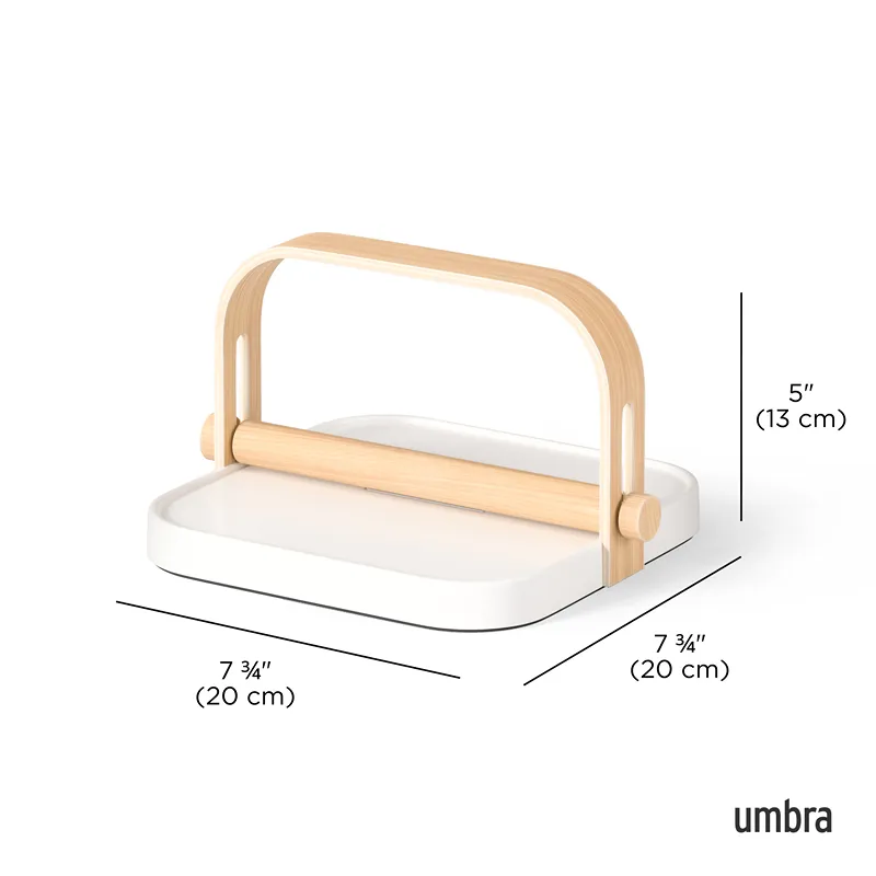 Umbra Bellwood Napkin Holder - White/Natural product thumbnail 11