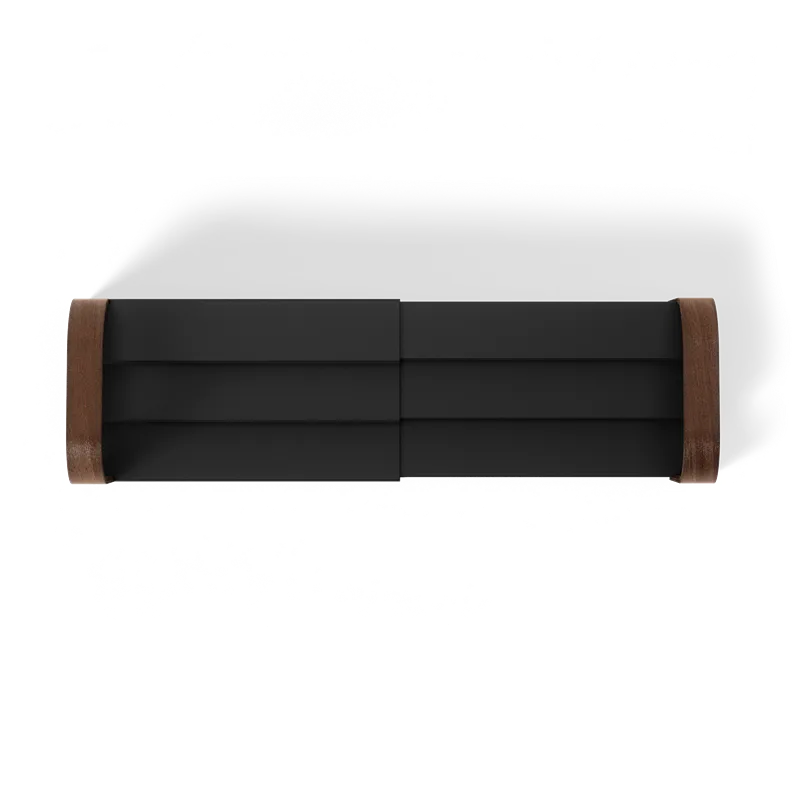 Umbra Bellwood 3-Tier Spice Shelf - Black & Walnut product thumbnail 2