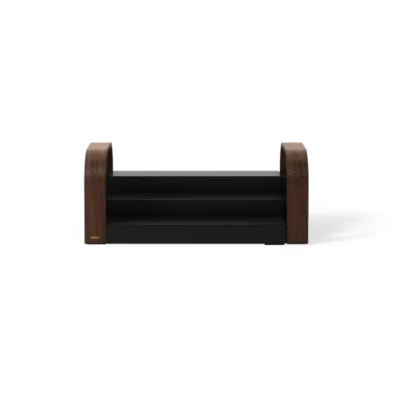 Umbra Bellwood 3-Tier Spice Shelf - Black & Walnut product thumbnail 4