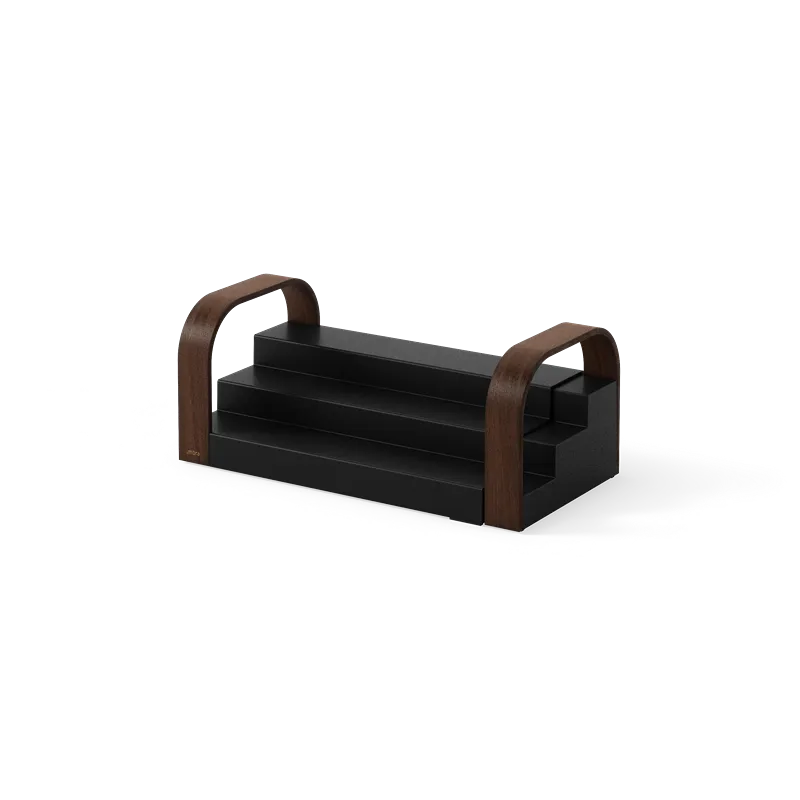 Umbra Bellwood 3-Tier Spice Shelf - Black & Walnut product thumbnail 12