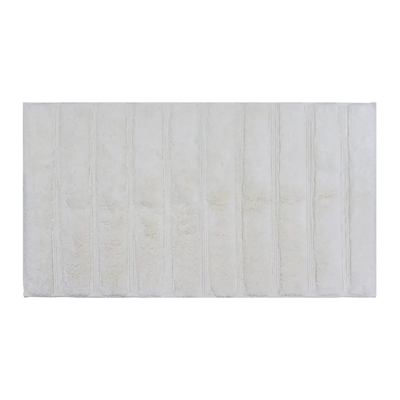 Nova Home "Lusora" Cotton Bath Rug – Off White (Available In Sizes) product thumbnail 4