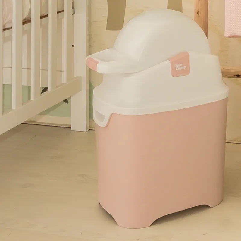 DiaperChamp ONE Standard Diaper Pail - Pink product thumbnail 4
