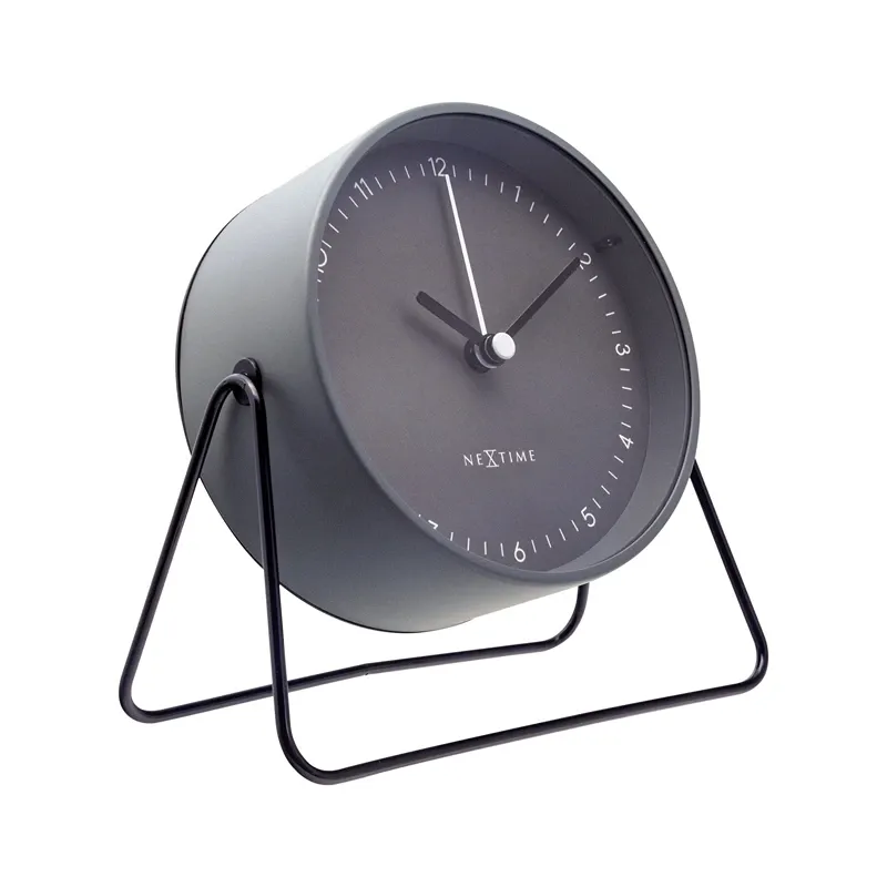 Nextime "Berlin L" Metal Wall Clock - 40 Cm - Grey product thumbnail 2