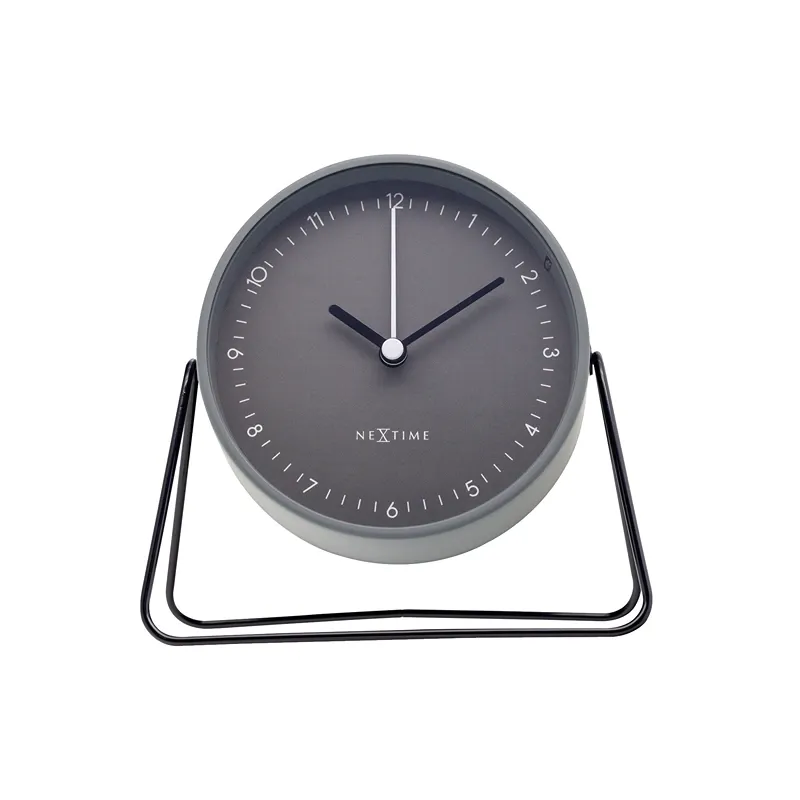 Nextime "Berlin L" Metal Wall Clock - 40 Cm - Grey product thumbnail 4