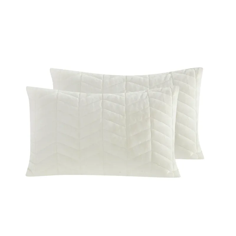 Nova Home Cocora Winter Embroidered UltraSoft CocoFlannel Comforter Set - King/Super King - Ivory product thumbnail 7