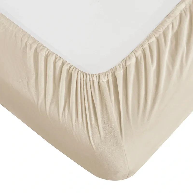 Nova Home Chevrone Winter Jaquard Fur Comforter Set with Soft Mink Backing - Beige (Available In Sizes) product thumbnail 10