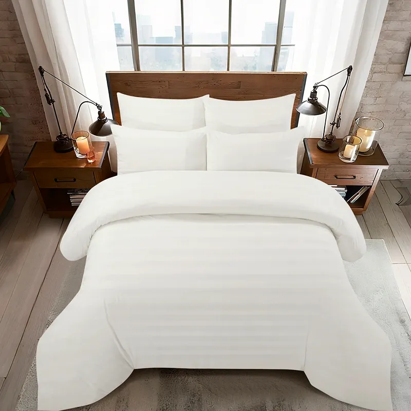 Nova Home Velvora Winter Velvet Duvet Cover Set - White (Available In Sizes) product thumbnail 3