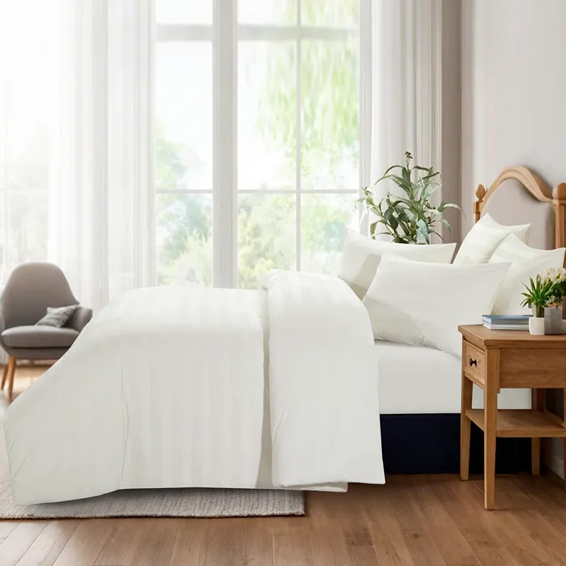 Nova Home Velvora Winter Velvet Duvet Cover Set - White (Available In Sizes) product thumbnail 4