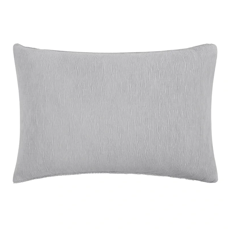 Nova Home Snug Winter Velvet Comforter Set with High Pile Backing - Silver (Available In Sizes) product thumbnail 3