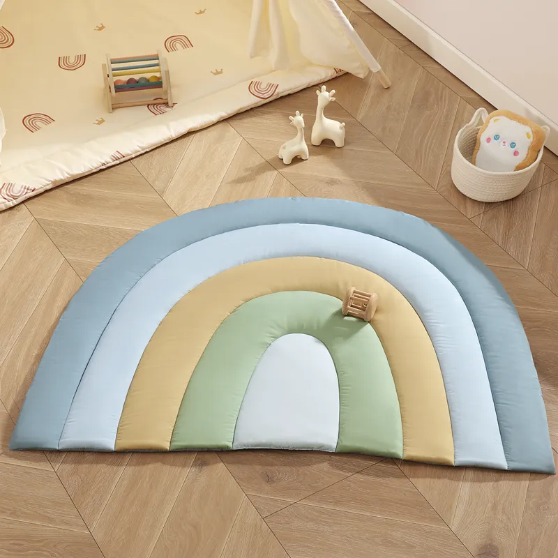 Nova Home Rainelle Kids Play Mat - 75x100 Cm - Blue product thumbnail 2