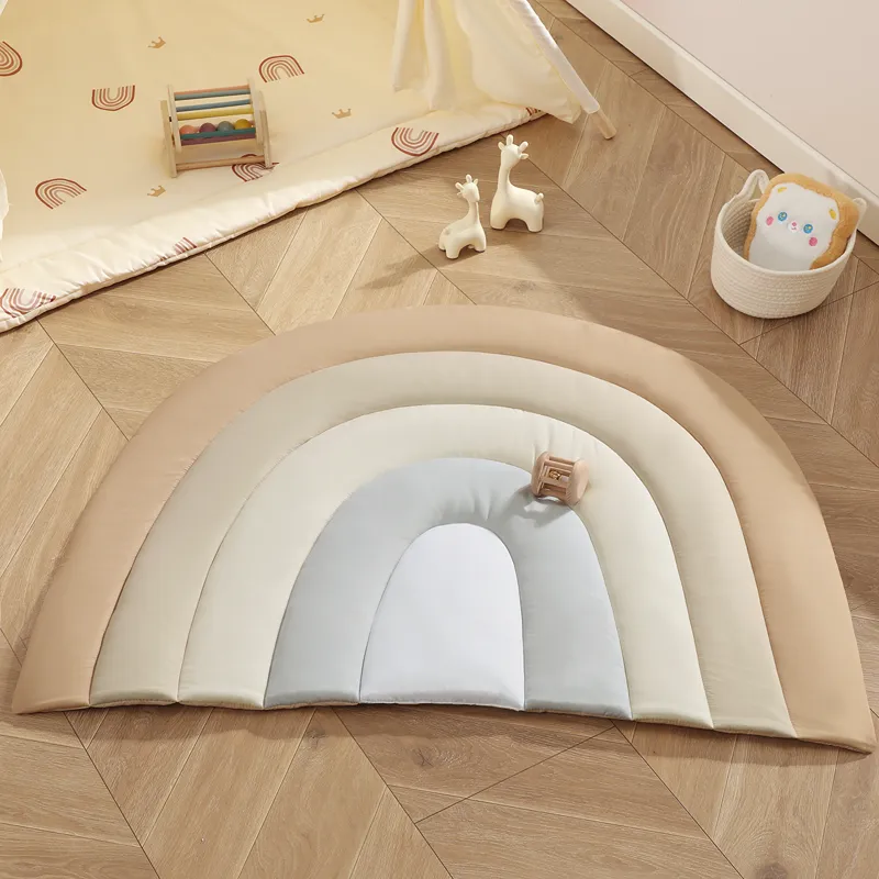 Nova Home Rainelle Kids Play Mat - 75x100 Cm - Beige product thumbnail 2