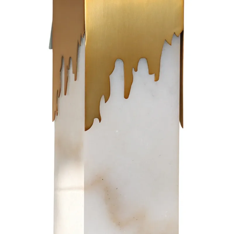 Nova Home "Lustre" Table Lamp – 53 cm – White Linen product thumbnail 4