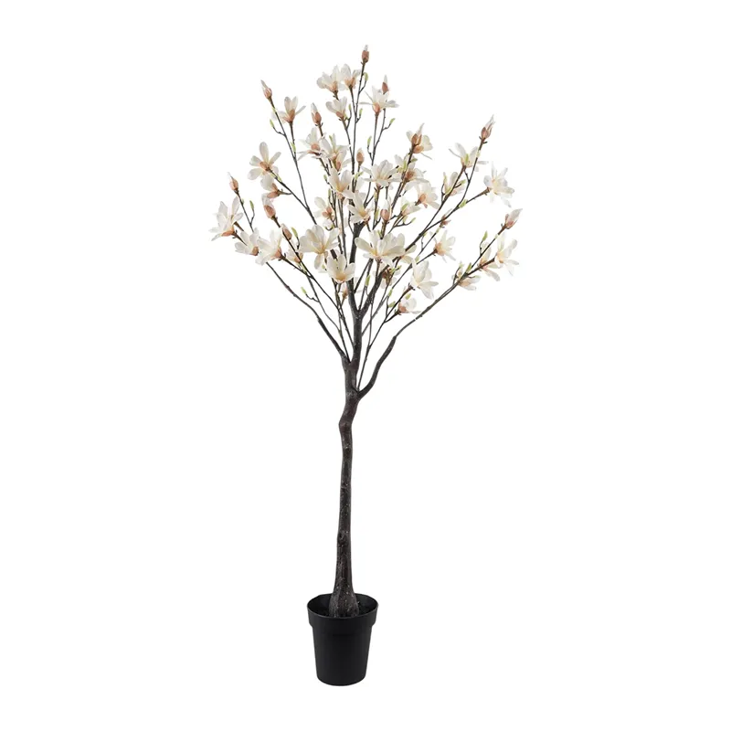 Nova Home Yulan Artificial White Flower Tree with Pot – 166 Cm – White product thumbnail 4