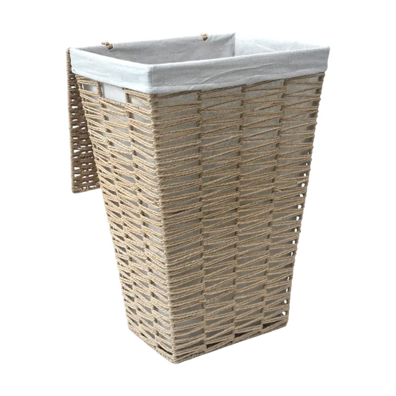 Weva Kora Paper Woven Laundry Basket – Natural product thumbnail 4