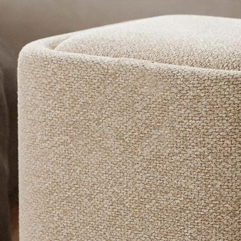 Weva Quadra Boucle Square Storage Stool with Tray – Brown product thumbnail 7