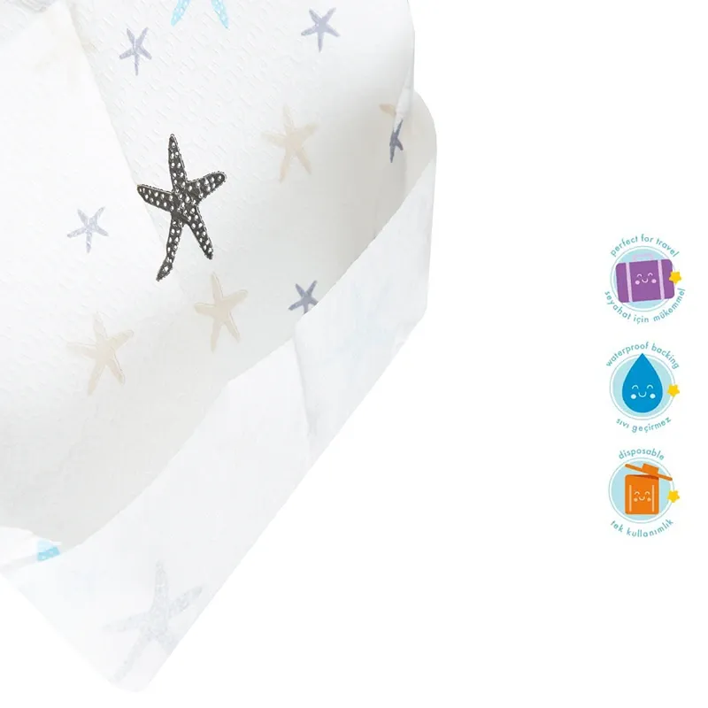 BabyJem Disposable Bib - 6 Months+ - 20 Pcs - White product thumbnail 4