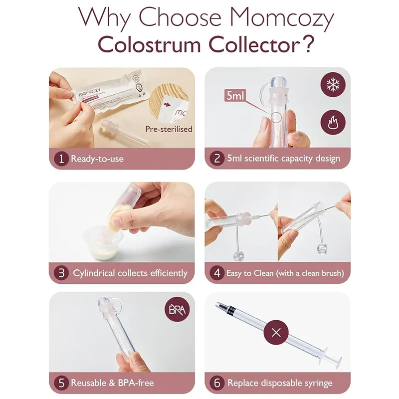 Momcozy Colostrum Collector- 6 PCs product thumbnail 2