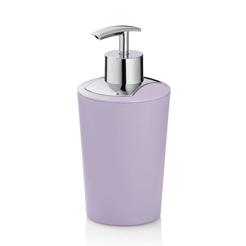 Kela Marta Ceramic Bathroom Liquid Soap Dispenser -350 ml - Pastel Lilac product thumbnail 4