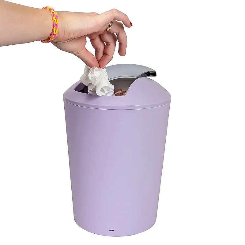 Kela Marta Swing Lid Bin 5 Litres - Pastel Lilac product thumbnail 2