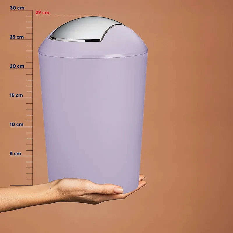 Kela Marta Swing Lid Bin 5 Litres - Pastel Lilac product thumbnail 4