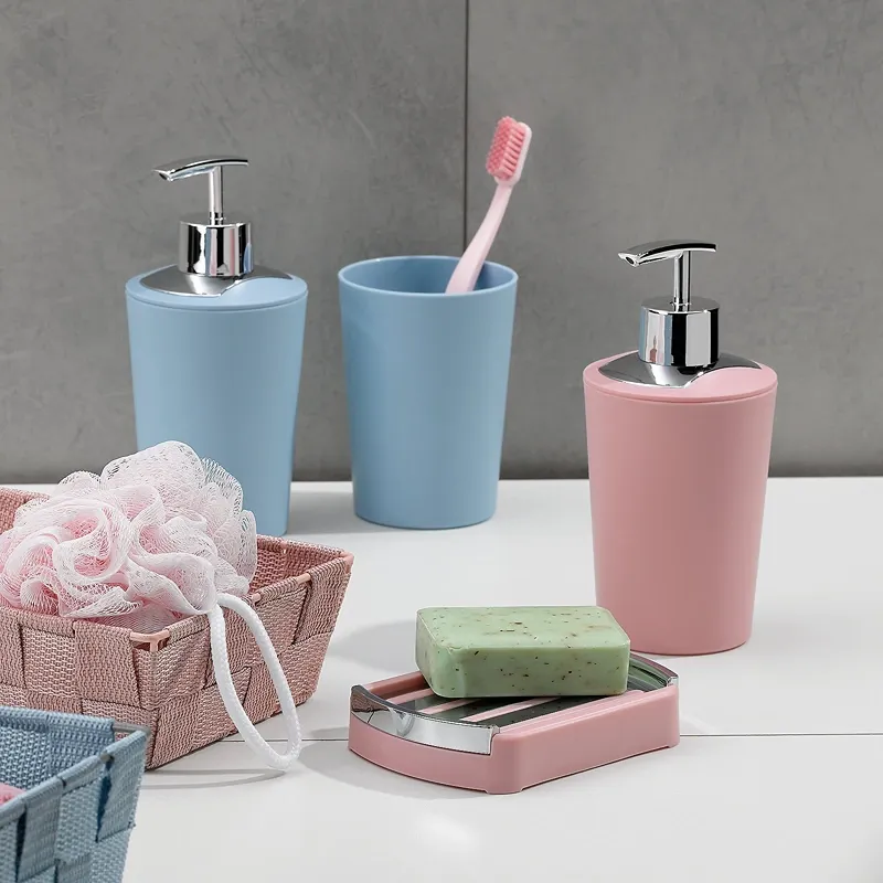 Kela Marta Ceramic Bathroom Liquid Soap Dispenser -350 ml - Freeze Blue product thumbnail 2