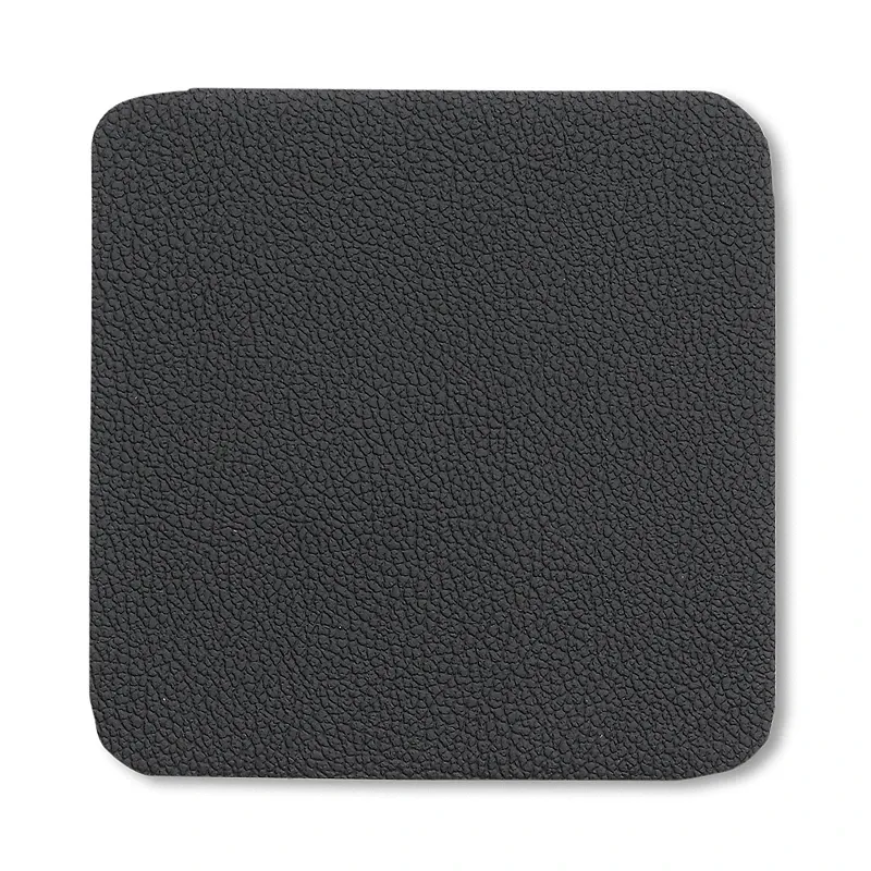 Kela Kimara Leather Trivet Set - 4 Pcs - Black product thumbnail 4