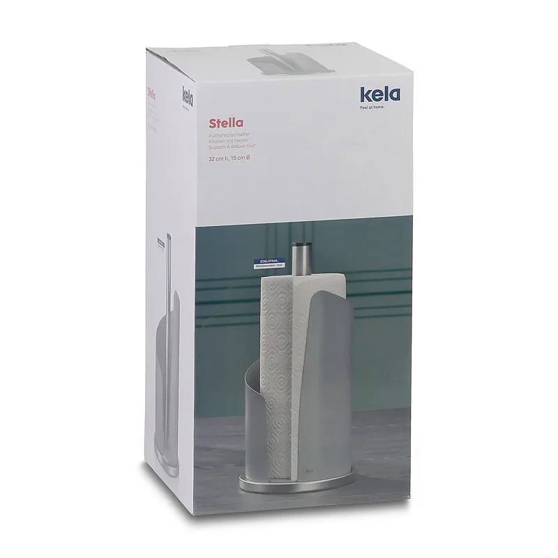 Kela Stella Kitchen Roll Holder - White product thumbnail 9